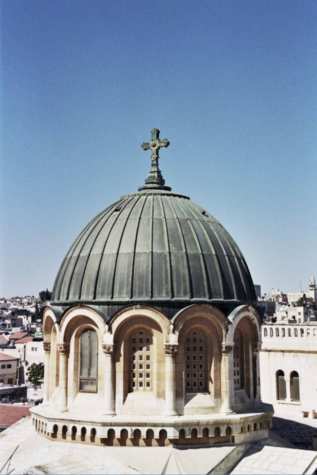A view of the roof of Notre Dame de Zion (Home Ecce) convent